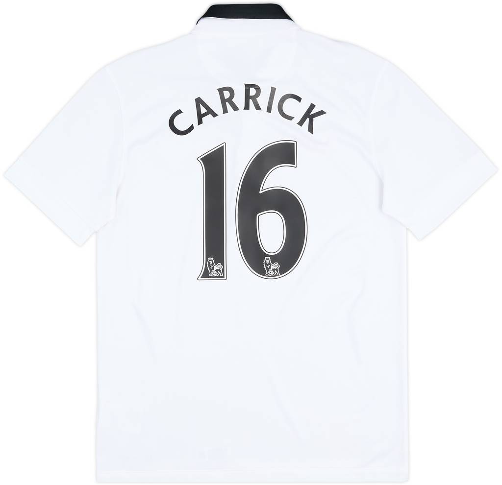 2014-15 Manchester United Away Shirt Carrick #16 - 6/10 - (S)