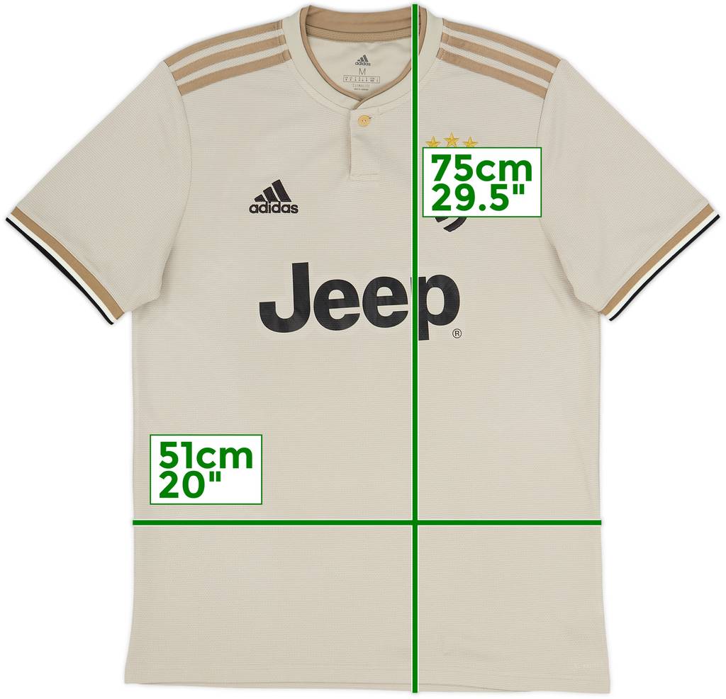 2018-19 Juventus Away Shirt - 10/10 - (M)