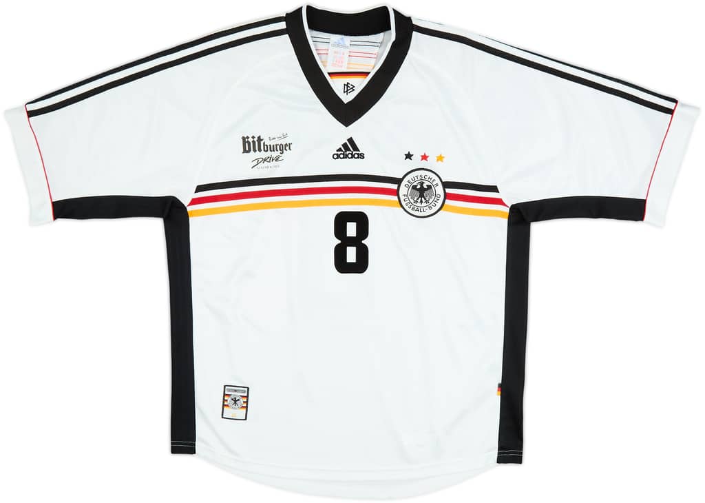 1998-00 Germany Home/Training Shirt Matthaus #8