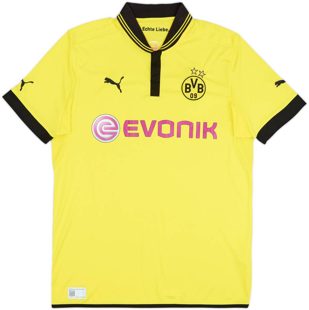 2012-13 Borussia Dortmund Home Shirt - 8/10 - (XL)