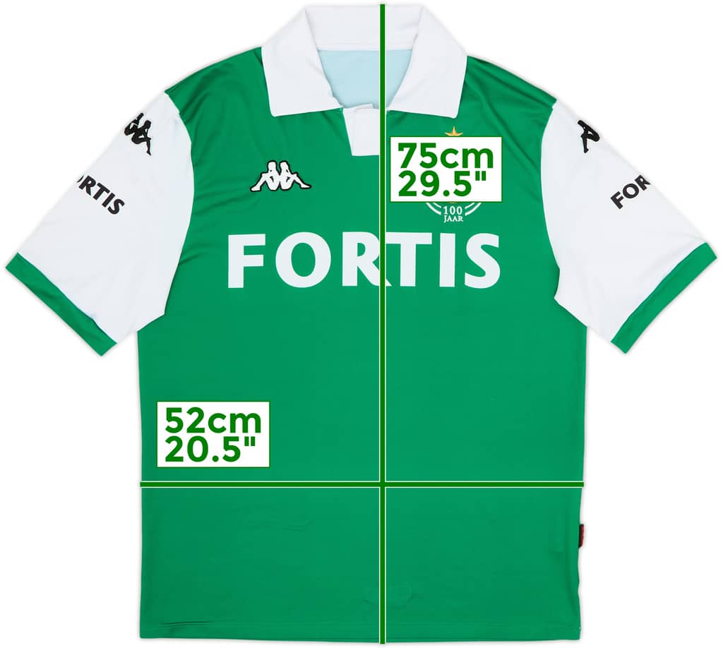 2008-09 Feyenoord Centenary Away Shirt - 8/10 - (XL)