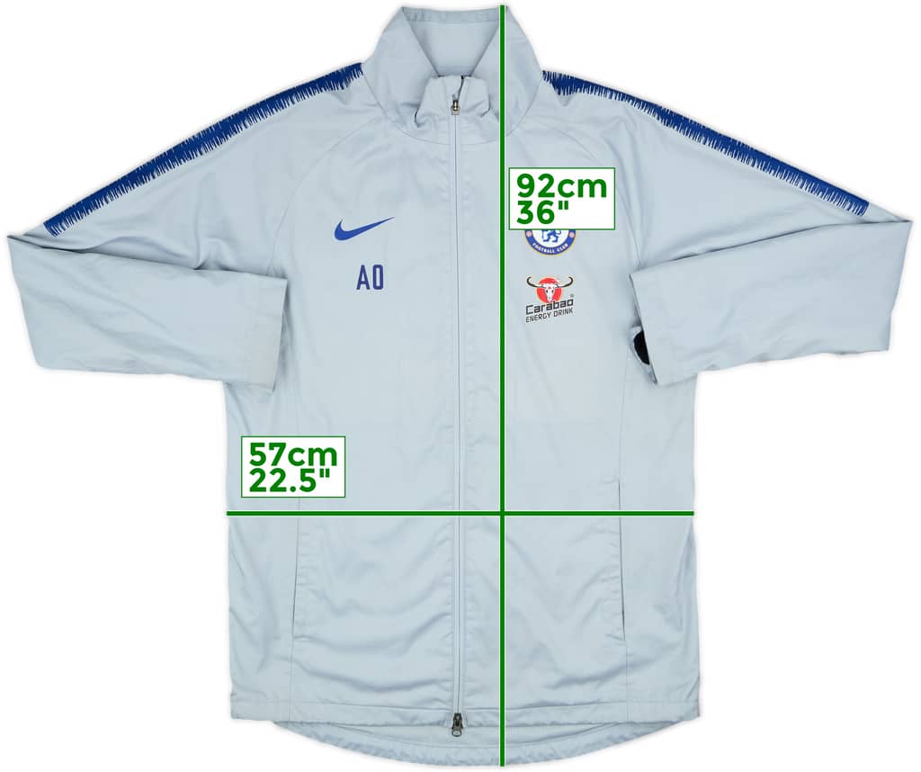 2018-19 Chelsea Staff Issue Nike Track Jacket AO - 5/10 - (L)