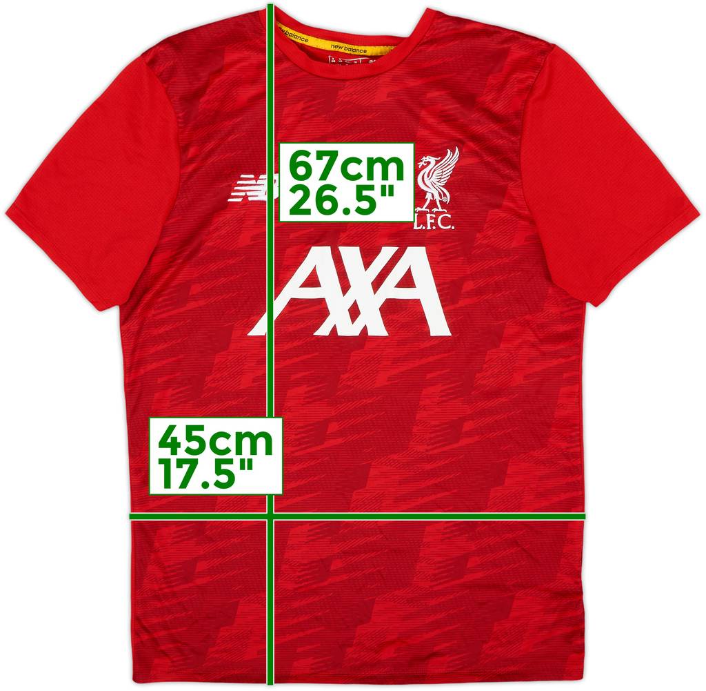 2019-20 Liverpool New Balance Training Shirt - 6/10 - (S)