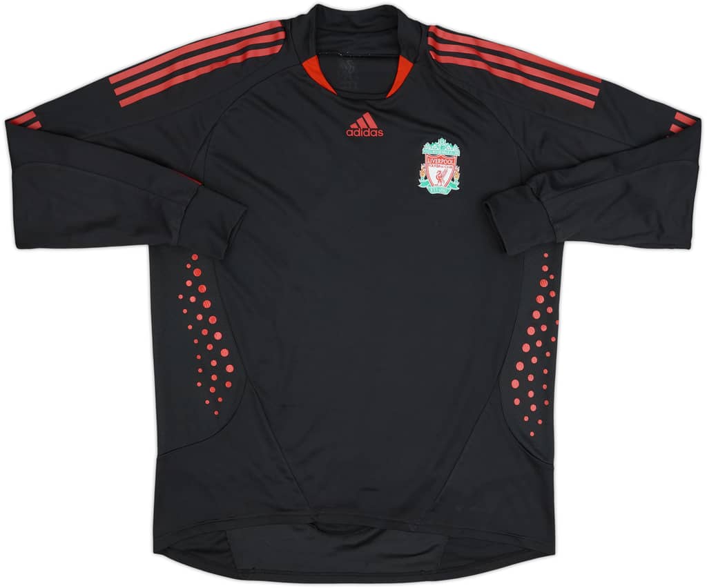 2008-09 Liverpool Player Issue GK Shirt - 5/10 - (XL)