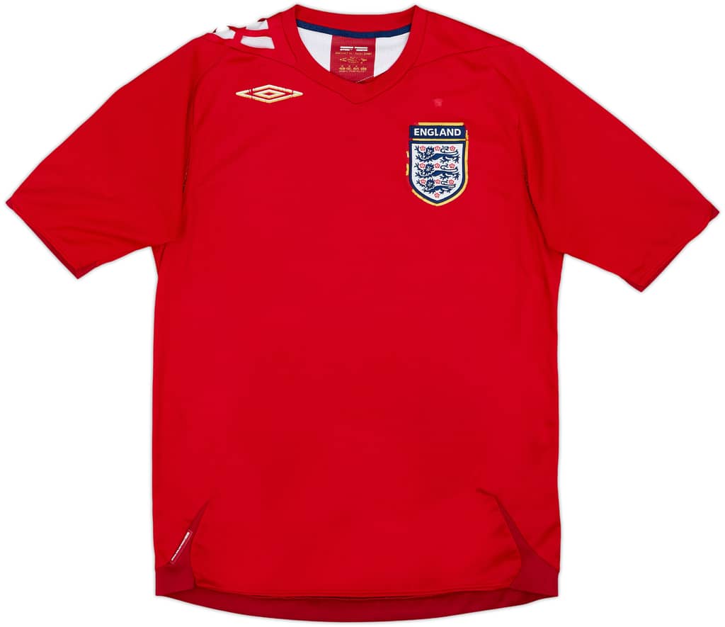 2006-08 England Away Shirt - 4/10 - (M)