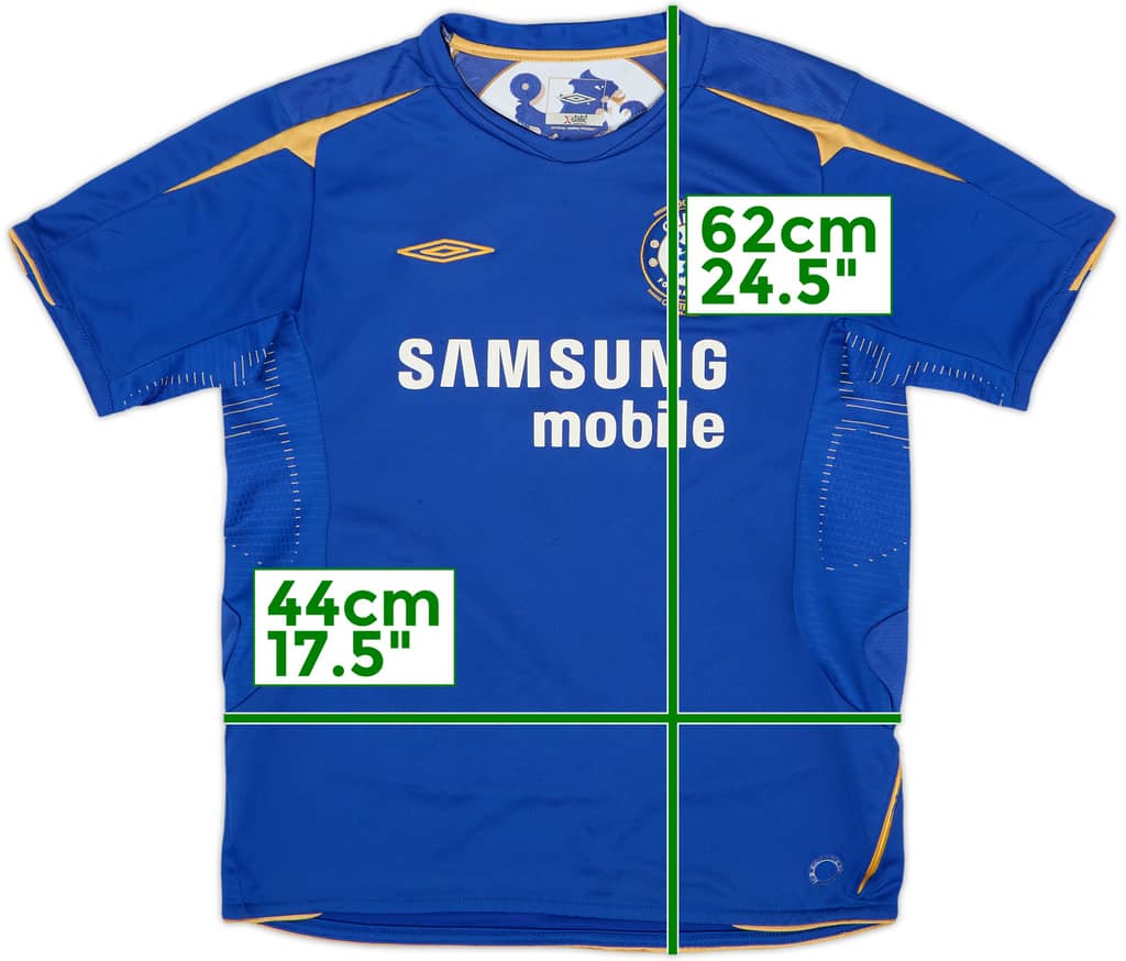 2005-06 Chelsea Centenary Home Shirt - 6/10 - (M.Boys)
