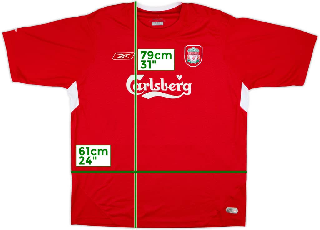 2004-06 Liverpool Home Shirt - 5/10 - (XL)