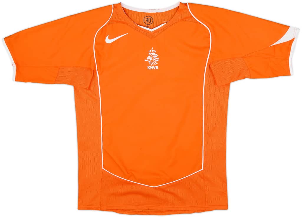 2004-06 Netherlands Home Shirt - 8/10 - (L.Boys)