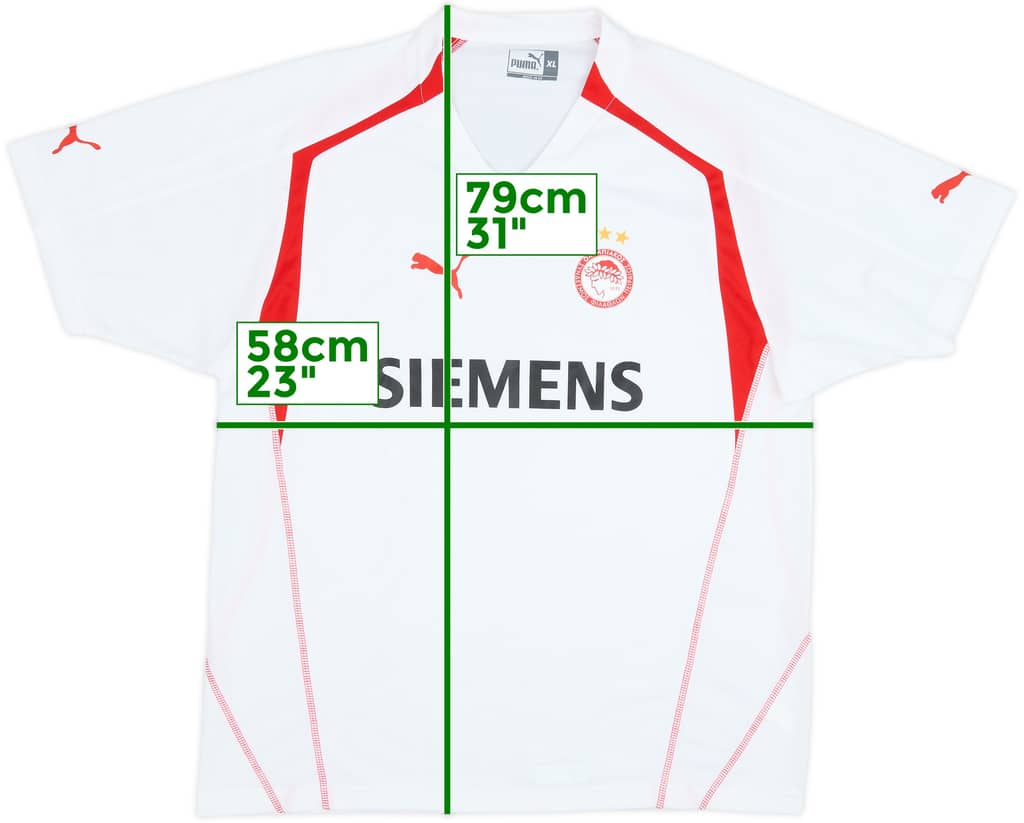 2005-06 Olympiakos Third Shirt - 8/10 - (XL)