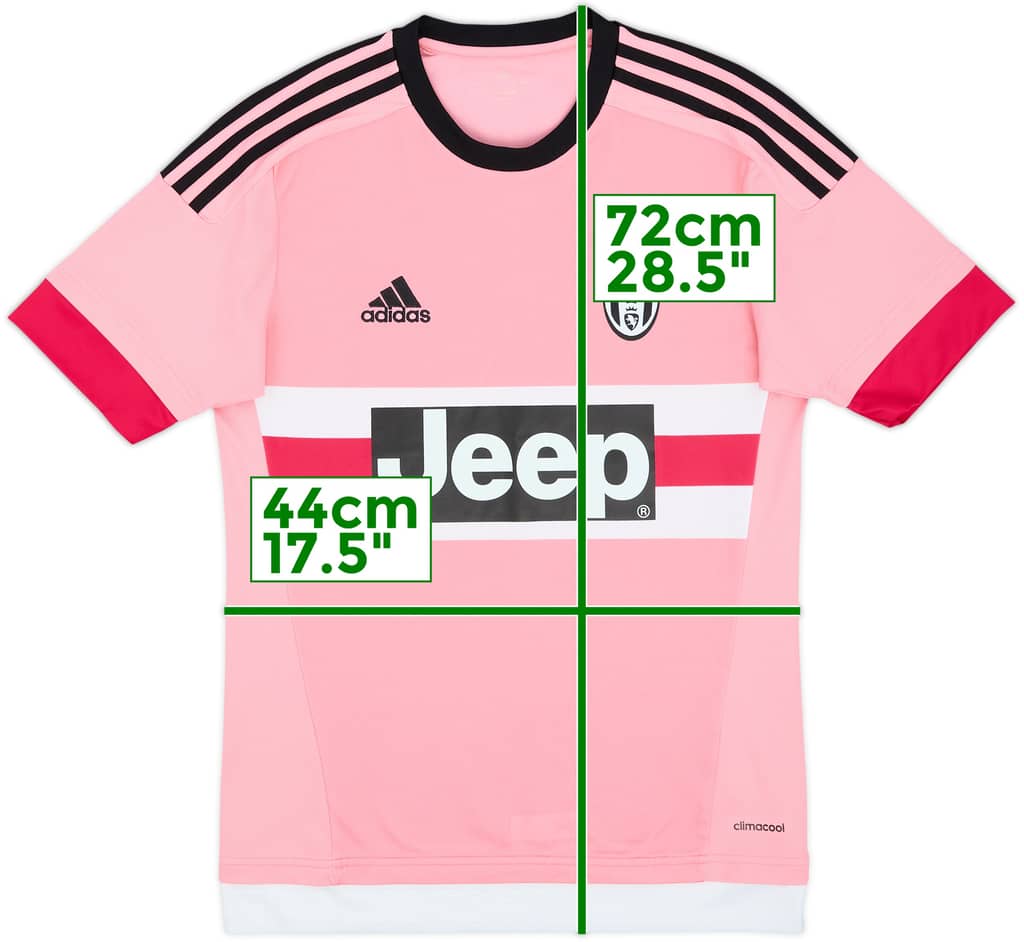 2015-16 Juventus Away Shirt - 8/10 - (S)