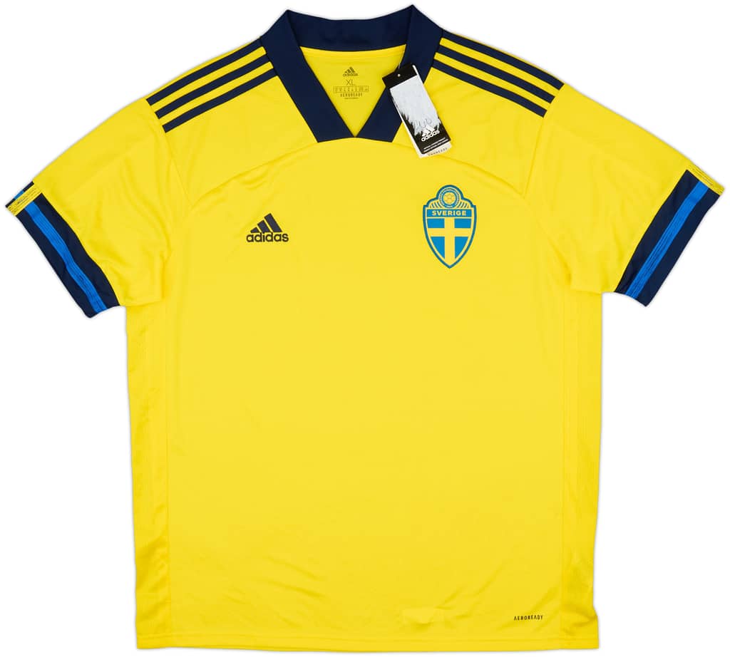 2020-21 Sweden Home Shirt (XL)