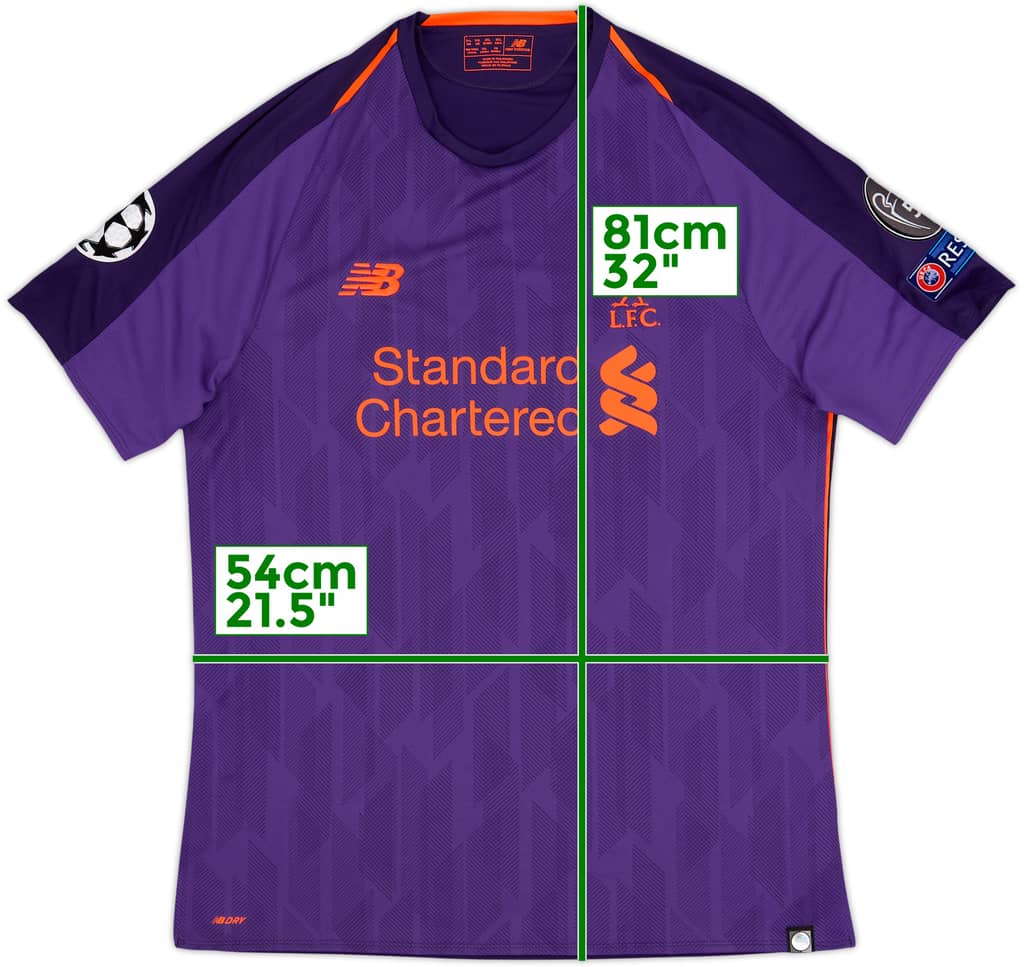 2018-19 Liverpool Away Shirt - 8/10 - (XXL)
