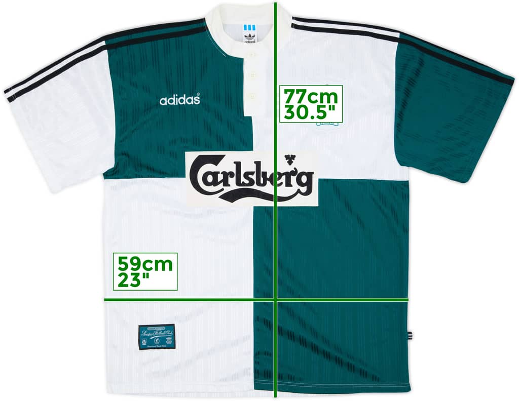 1995-96 Liverpool Away Shirt - 8/10 - (XL)