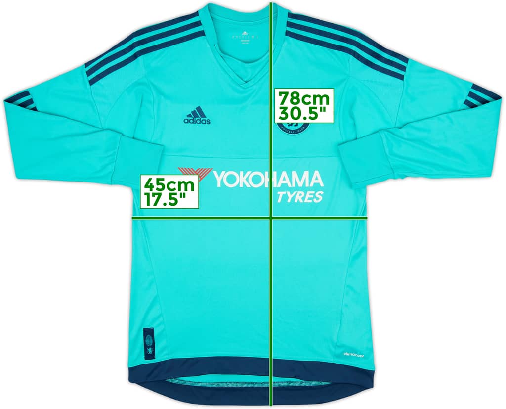 2015-16 Chelsea GK Shirt - 7/10 - (S)