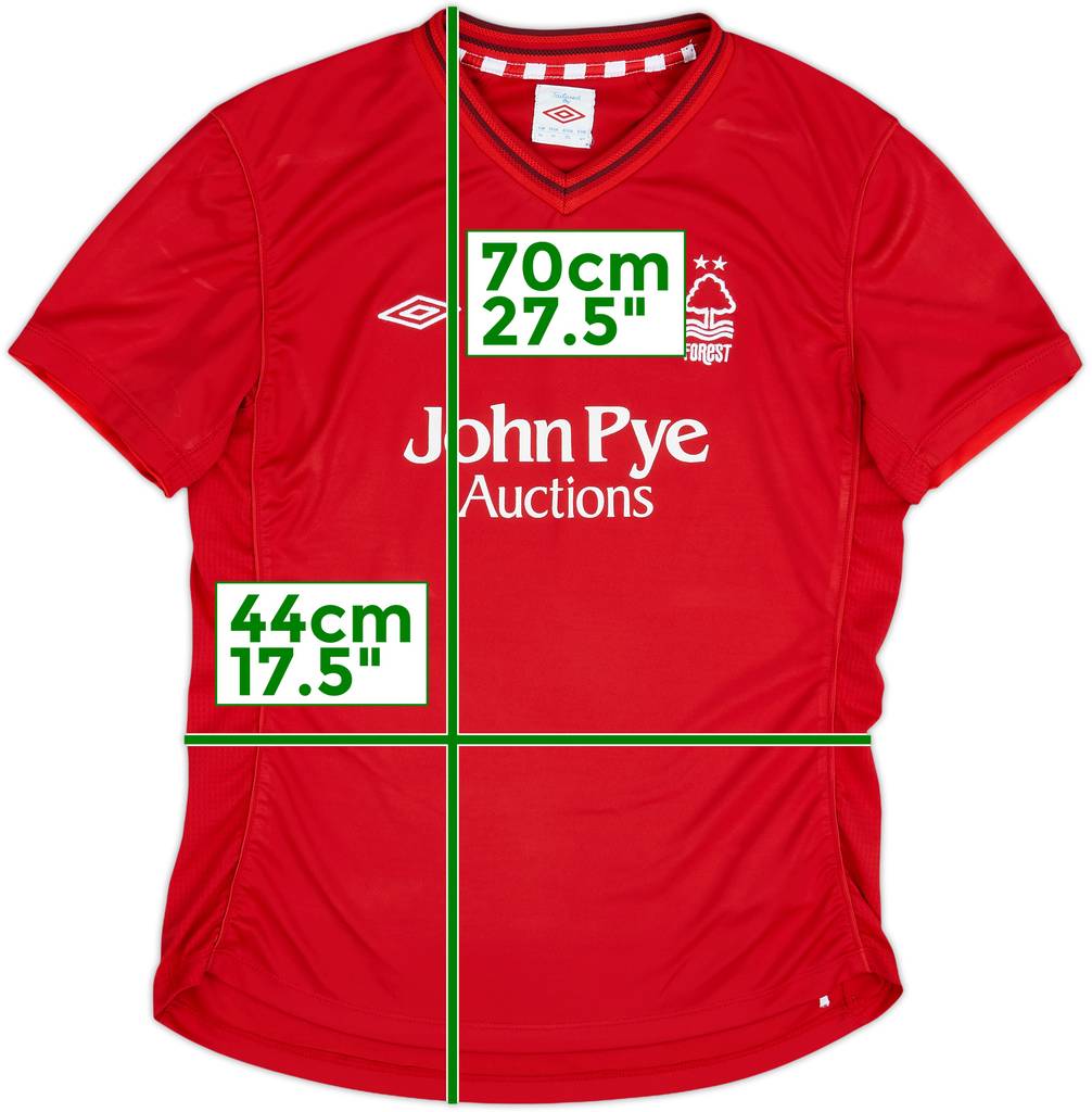 2012-13 Nottingham Forest Home Shirt - 9/10 - (Women's M)
