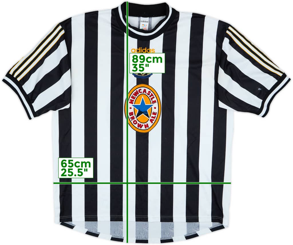 Camiseta de local del Newcastle 1997-99 - 5/10 - (XL)