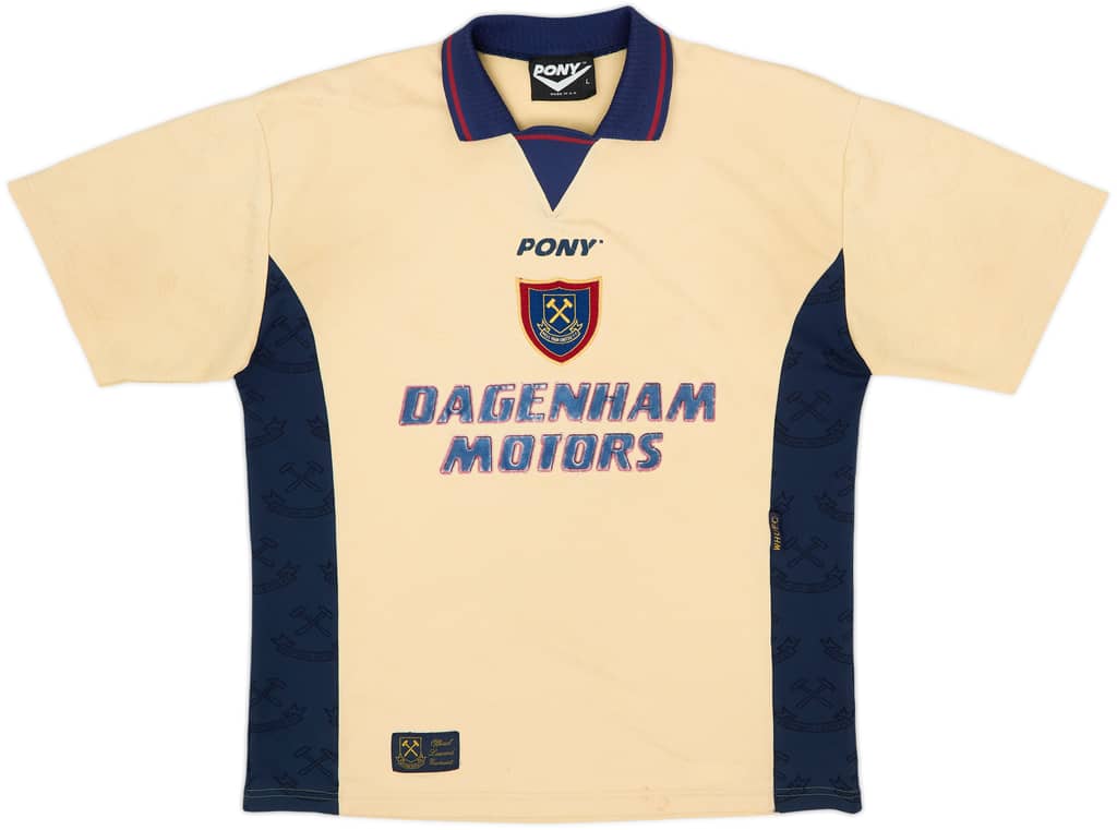 1996-97 West Ham Third Shirt - 5/10 - (L)