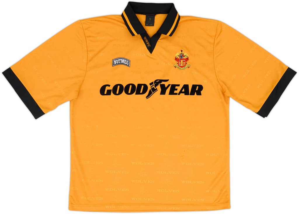 1995-96 Wolves Home Shirt - 9/10 - (L/XL)
