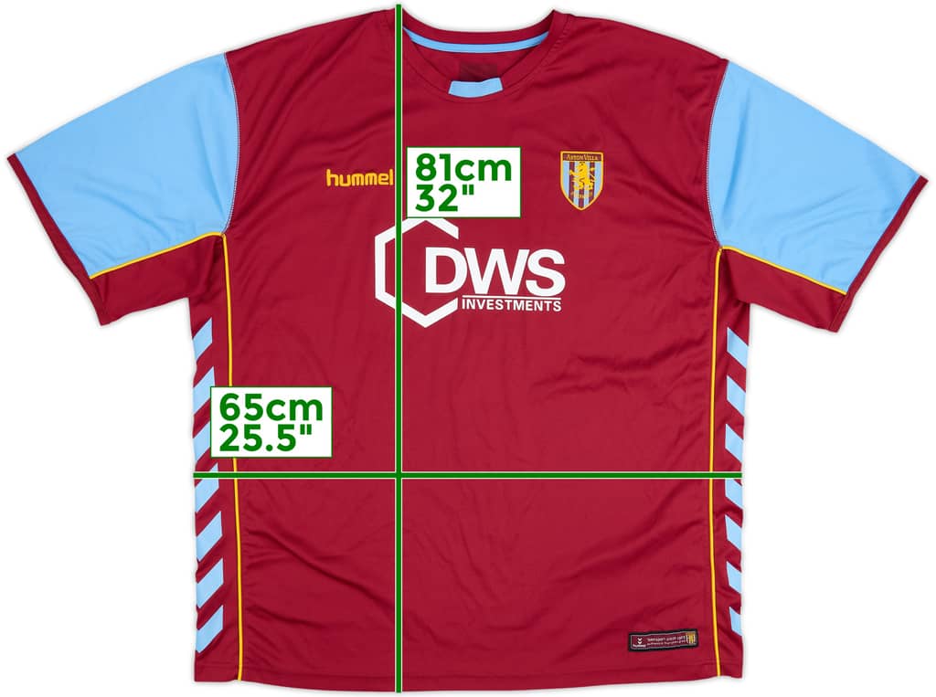 2005-06 Aston Villa Home Shirt - 8/10 - (XXL)