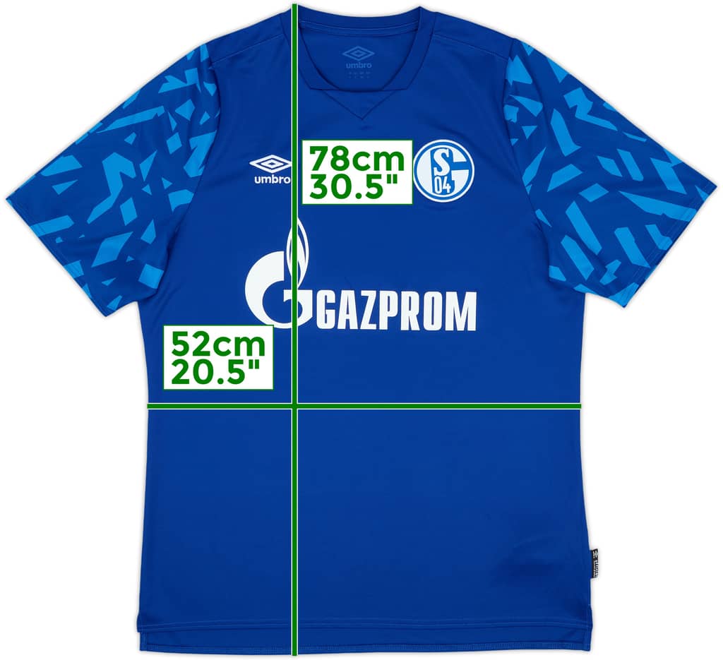 2019-20 Schalke Home Shirt - 10/10 - (L)
