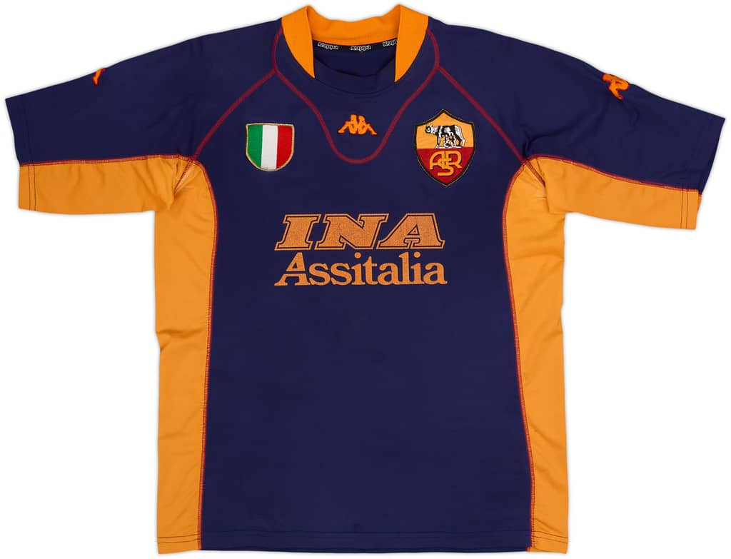 2001-02 Roma Third Shirt - 6/10 - (XL)