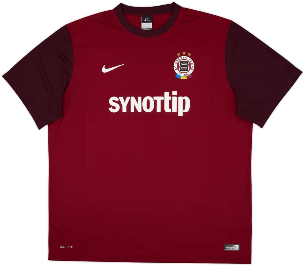 Camiseta básica de local del Sparta Prague 2015-16 - 5/10 - (XXL)