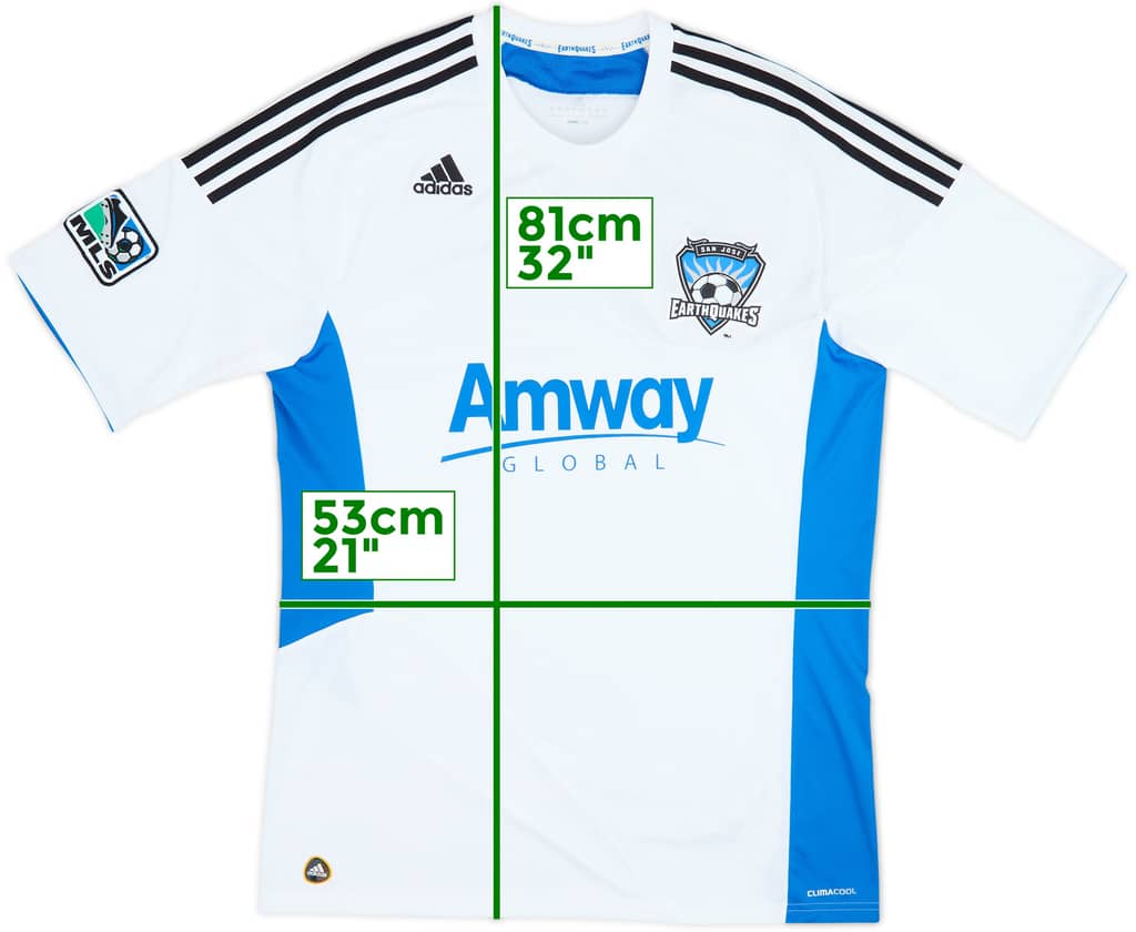 2010-11 San Jose Earthquakes Away Shirt - 10/10 - (L)