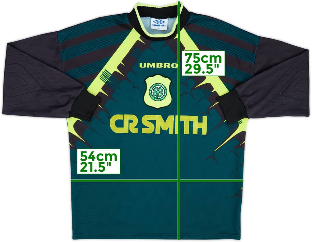 Camiseta de portero del Celtic 1995-96 - 7/10 - (M)