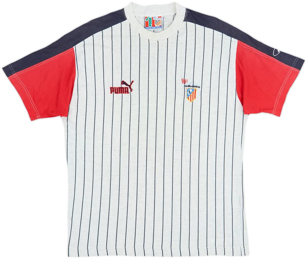 1996-97 Atletico Madrid Puma Training Shirt - 7/10 - (L)