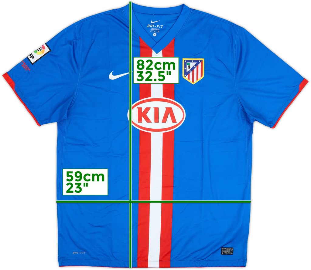 2010-11 Atletico Madrid Away Shirt - 8/10 - (XL)