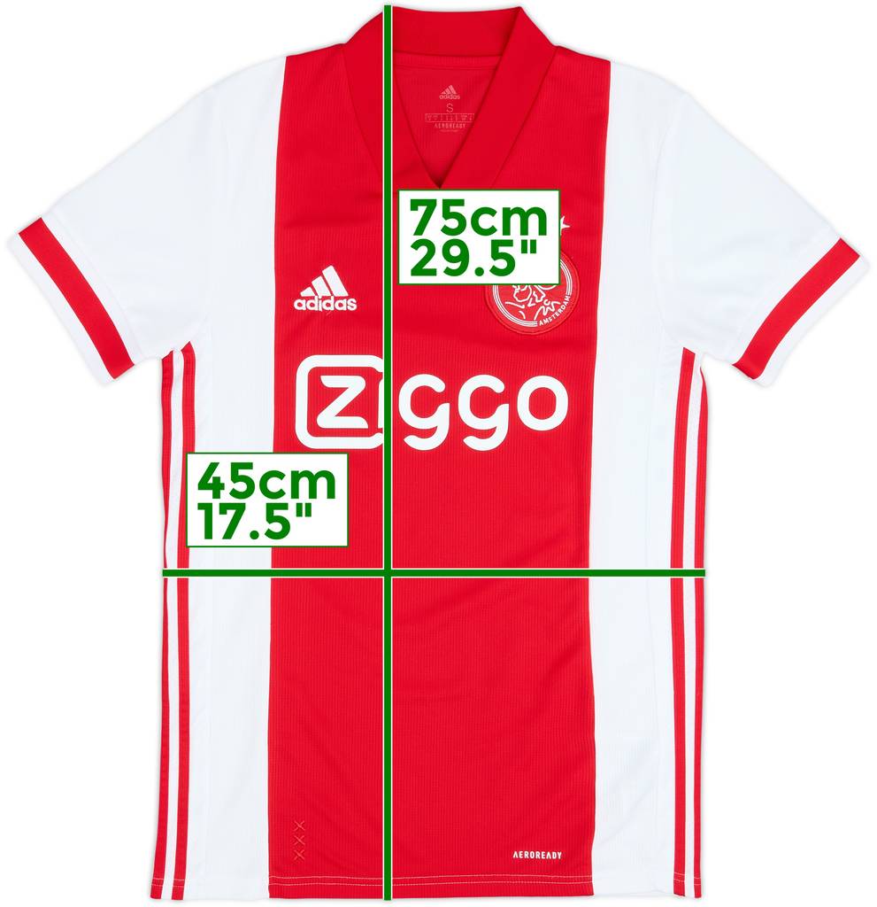 2020-21 Ajax Camiseta Local - 9/10 - (S)