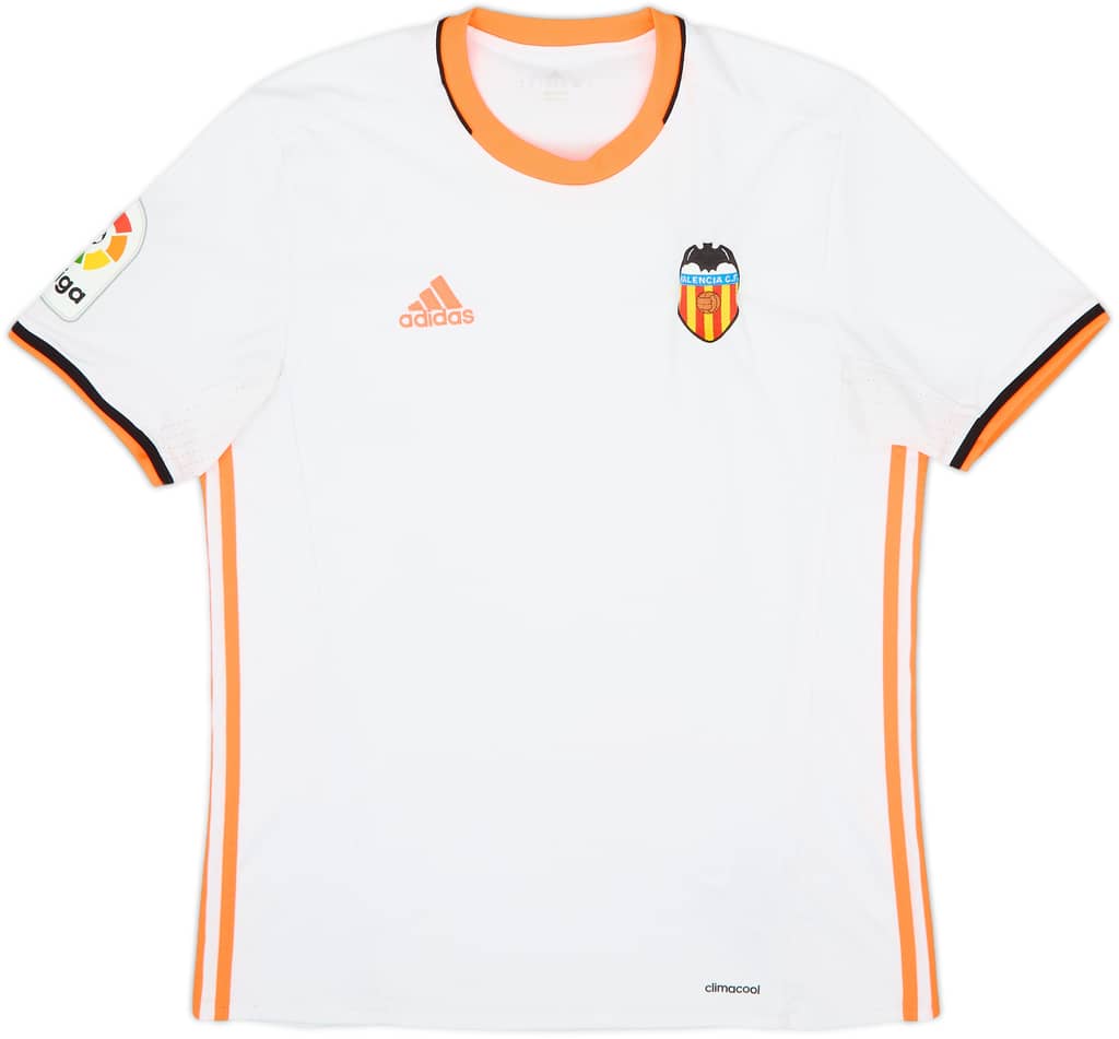 2016-17 Valencia Home Shirt - 6/10 - (M)