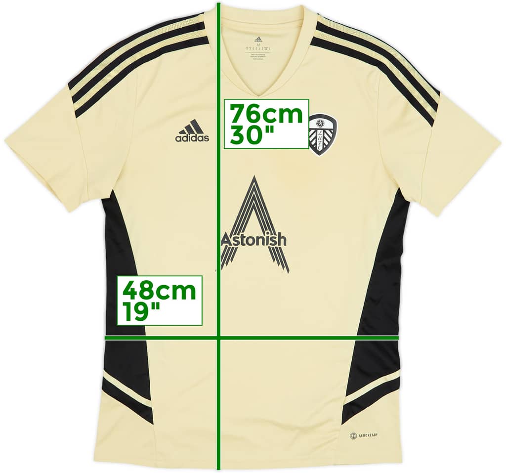 2022-23 Leeds adidas Training Shirt - 7/10 - (M)