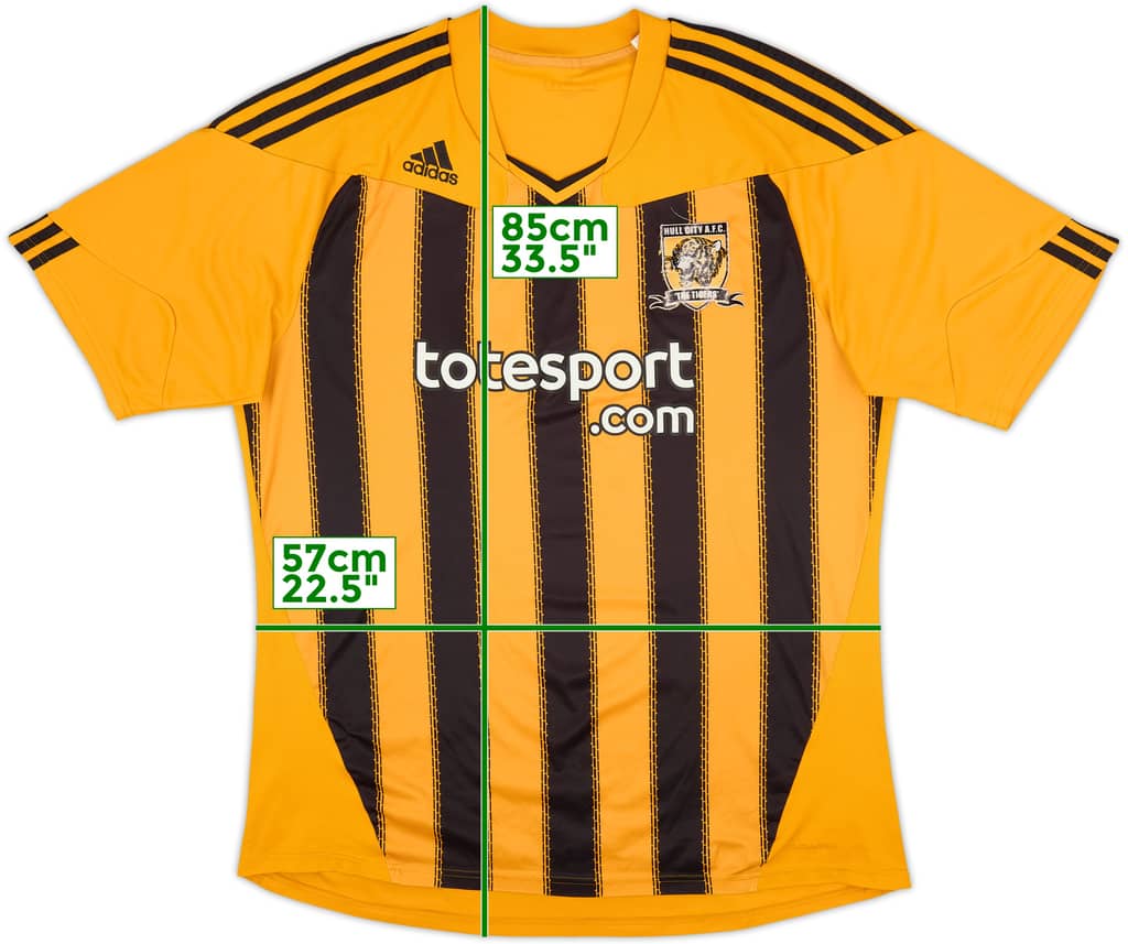 2010-11 Hull City Home Shirt - 5/10 - (XL)