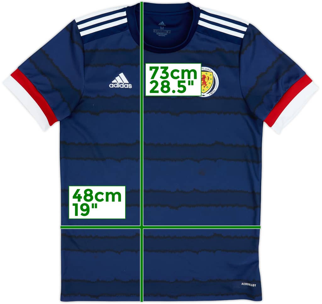 2020-22 Scotland Home Shirt - 6/10 - (M)