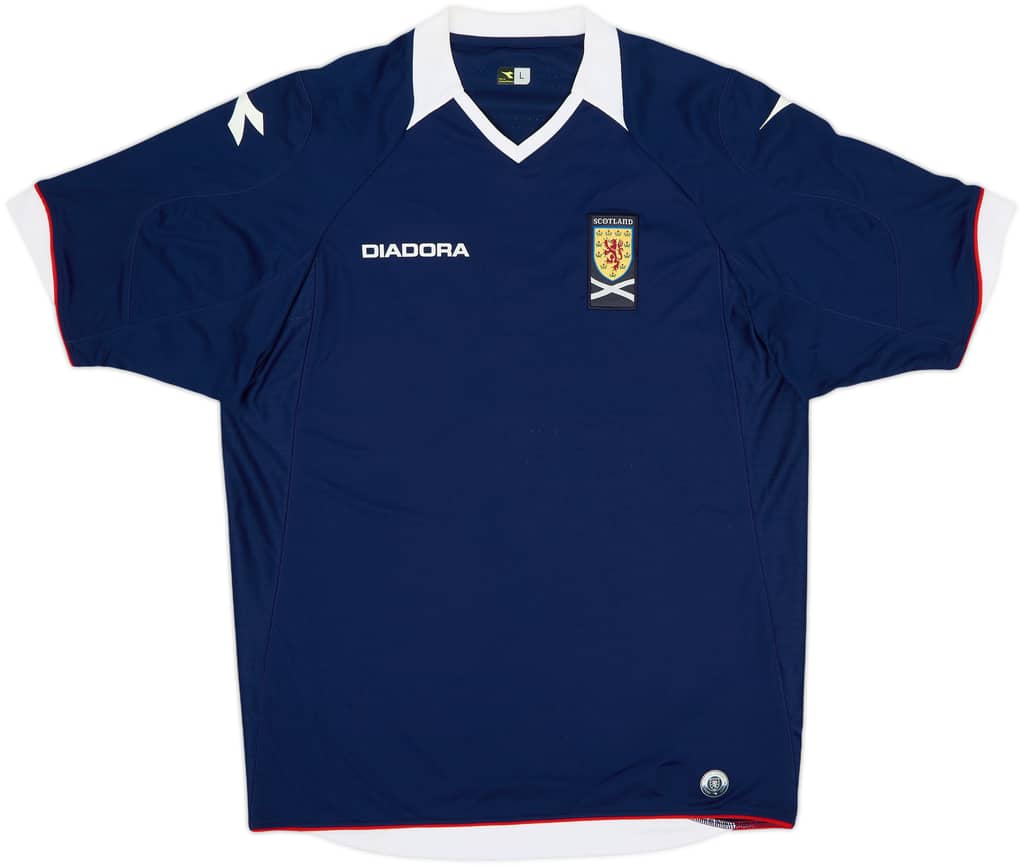 2008-09 Scotland Home Shirt - 7/10 - (L)