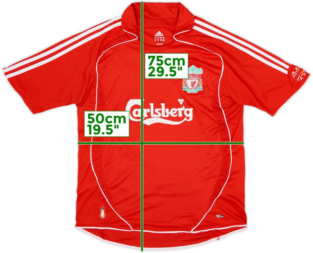 2006-08 Liverpool Home Shirt - 5/10 - (M)