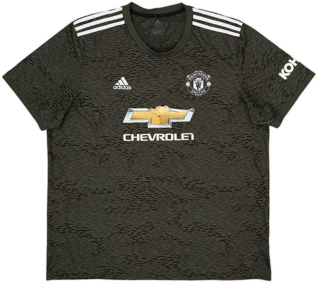 2020-21 Manchester United Away Shirt - 4/10 - (XXL)