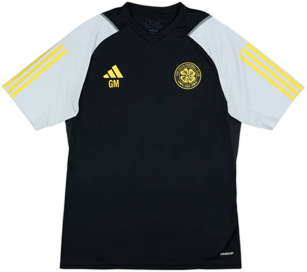 2023-24 Celtic Staff Issue adidas Training Shirt GM - 8/10 - (M)