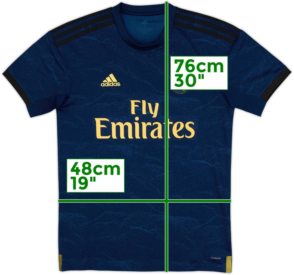 2019-20 Real Madrid Away Shirt - 5/10 - (S)