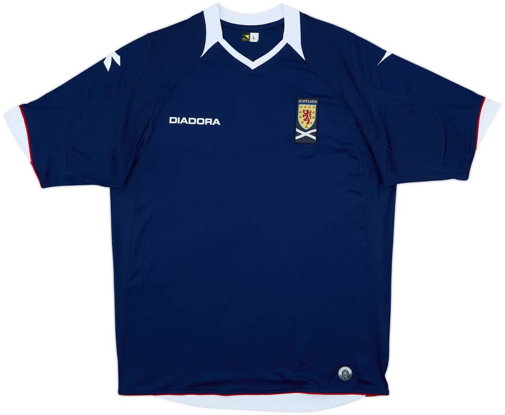 2008-09 Scotland Home Shirt - 8/10 - (L)