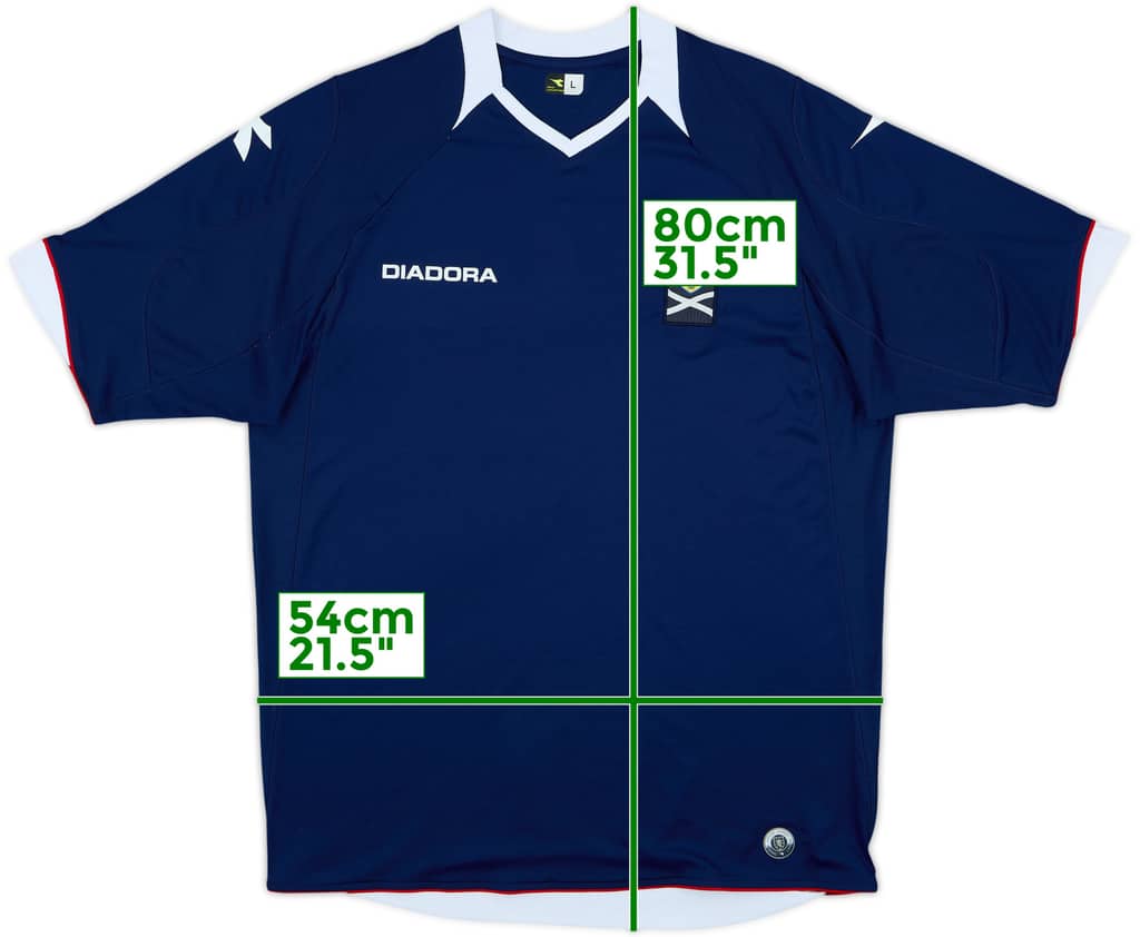 2008-09 Scotland Home Shirt - 8/10 - (L)