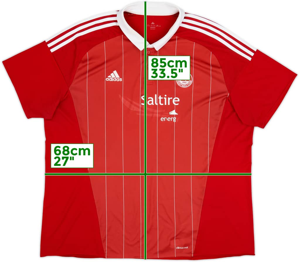 2016-17 Aberdeen Home Shirt - 4/10 - (3XL)