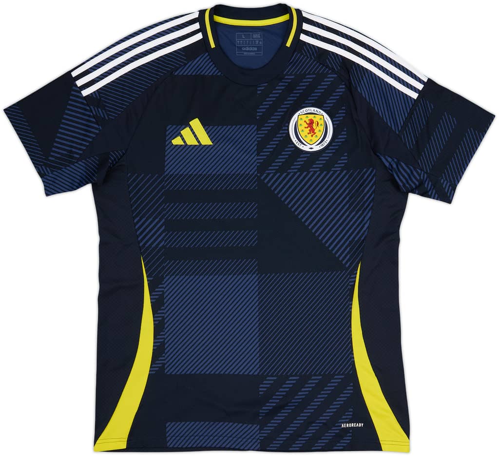 2024-25 Scotland Home Shirt - 9/10 - (L)