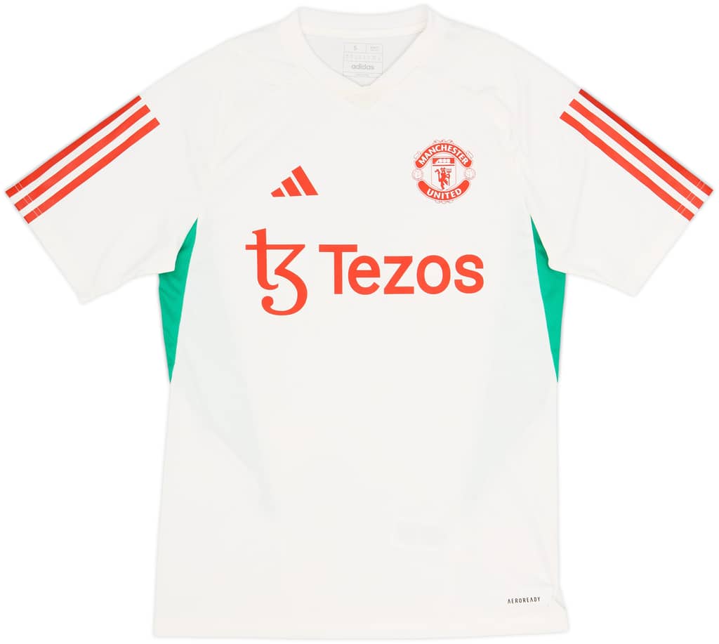 2023-24 Manchester United adidas Training Shirt - 8/10 - (S)