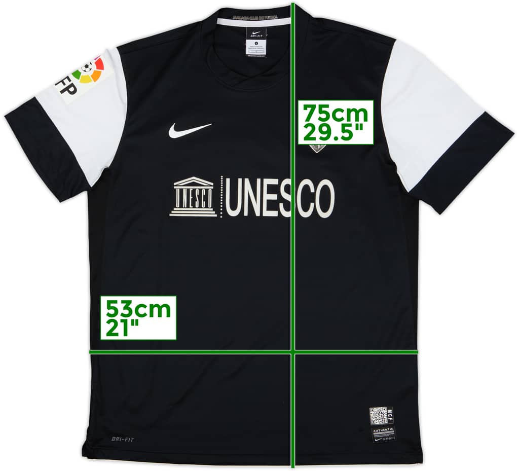 2012-13 Malaga Away Shirt - 5/10 - (L)