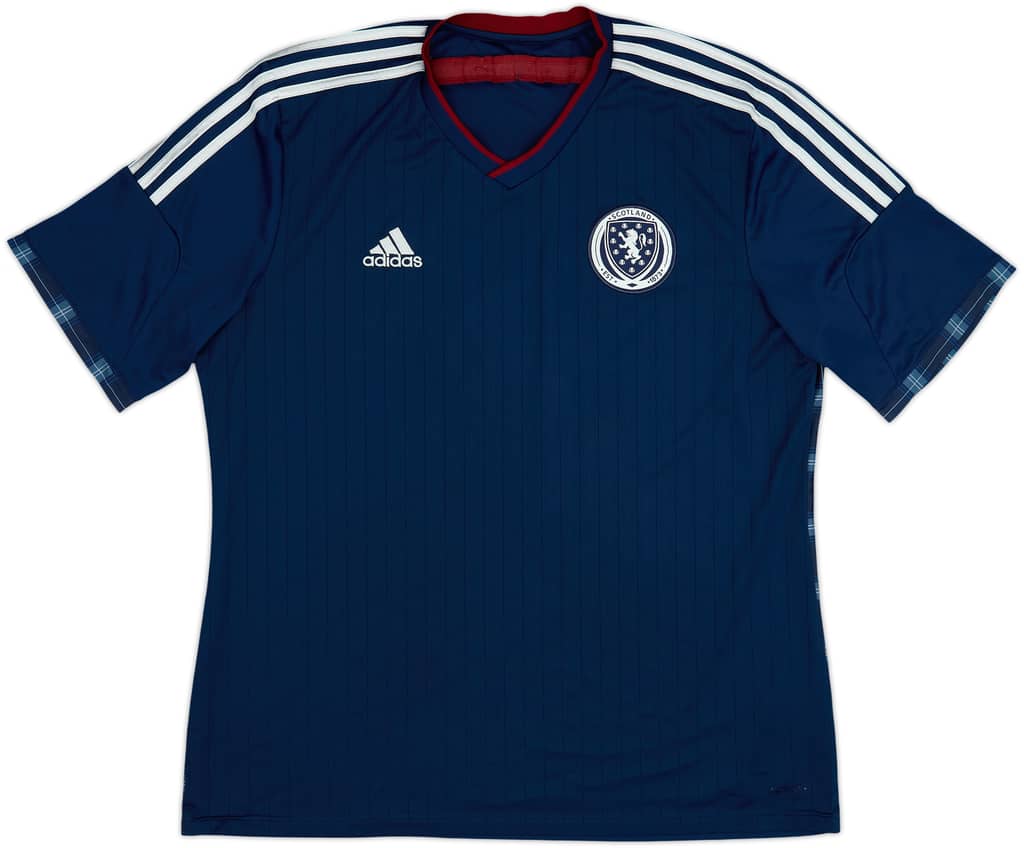 2014-15 Scotland Home Shirt - 8/10 - (XL)