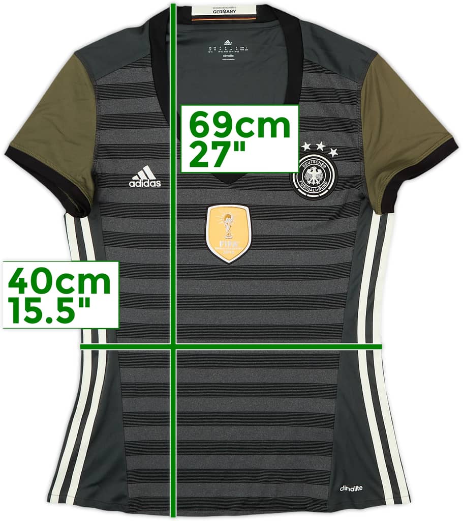 2015-17 Germany Away Shirt - 10/10 - (Women's M)