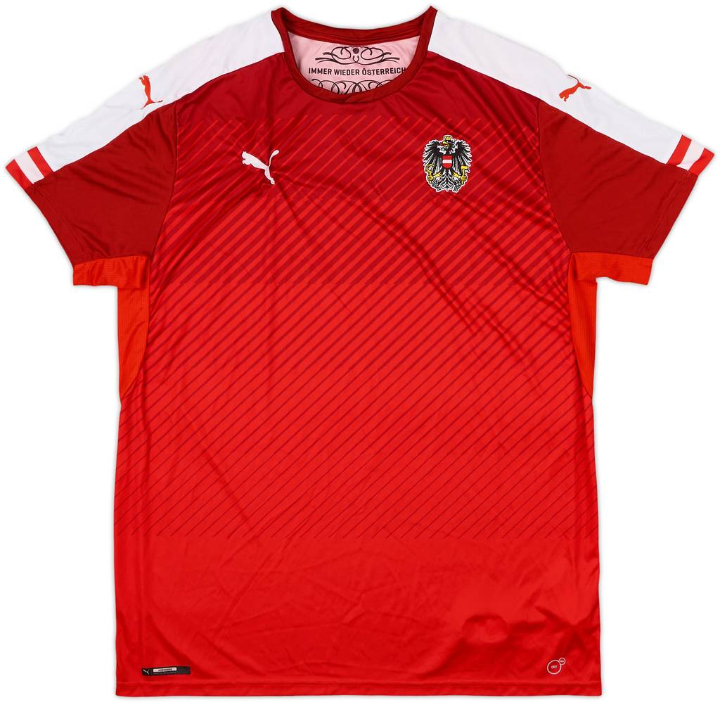 2016-17 Austria Home Shirt - 8/10 - (XL)
