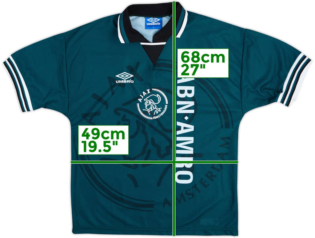 1995-96 Ajax Away Shirt - 9/10 - (S)